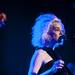 St. Vincent begins to sing the first song at Michigan Theater on Monday, July 8. Daniel Brenner I AnnArbor.com